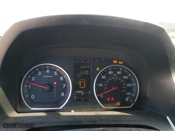2008 Honda CR-V EX-L with VIN JHLRE38748C026206, listed as a Copart auction lot 45660335 with 222,474 mi miles and Salvage Title. Bid and sale history available at carsss.com. Image 9.