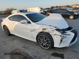 2016 Lexus RC 200t F Sport with VIN JTHHA5BC7G5002697, listed as a Copart auction lot 85011464 with 101,221 mi miles and Clean title. Bid and sale history available at DreamBid. Image 4.