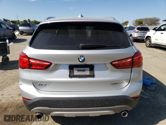 2019 BMW X1 sDrive28i with VIN WBXHU7C59K5L12043, listed as a Copart auction lot 47630763 with 53,014 mi miles. Bid and sale history available at carsss.com. Image 6.