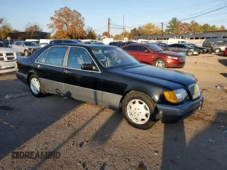 1994 Mercedes-Benz S with VIN WDBGA51EXRA151386, listed as a Copart auction lot 77036644 with 43,224 mi miles and Clean Title. Bid and sale history available at DreamBid. Image 4.