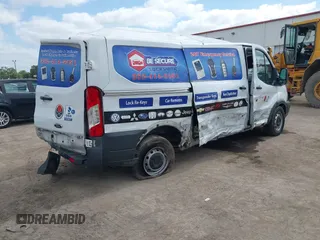2018 Ford Transit Cargo with VIN 1FTYE1YG7JKA19193, listed as a IAAI auction lot 42155139 with Not Provided miles. Bid and sale history available at carsss.com. Image 4.