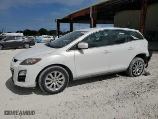 2011 Mazda CX-7 i SV with VIN JM3ER2A5XB0404645, listed as a Copart auction lot 52764035 with 112,140 mi miles and Salvage Title. Bid and sale history available at carsss.com. Image 1.