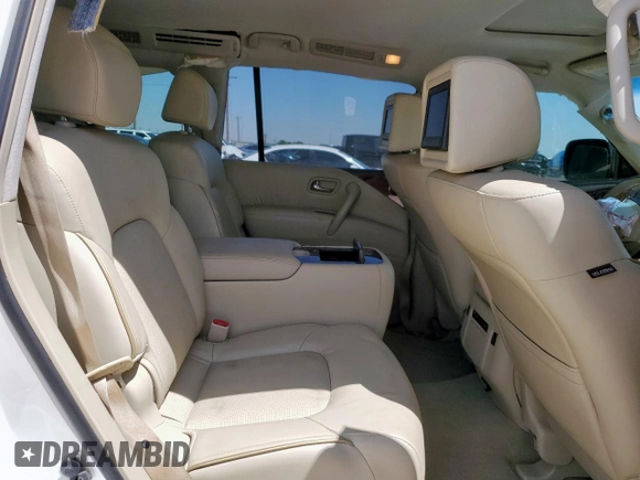 2015 Infiniti QX80 with VIN JN8AZ2NE9F9080739, listed as a Copart auction lot 57627165 with 155,836 mi miles and Salvage title. Bid and sale history available at DreamBid. Image 11.
