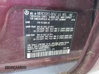 1999 Mercedes-Benz M-Class with VIN 4JGAB54E4XA101754, listed as a Copart auction lot 77903984 with 187,810 mi miles and Salvage Title. Bid and sale history available at carsss.com. Image 13.
