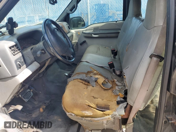 2001 Ford Super Duty F-250 XL with VIN 1FTNW20F91EC35439, listed as a Copart auction lot 66900614 with 459,568 mi miles and Non Repairable. Bid and sale history available at carsss.com. Image 7.