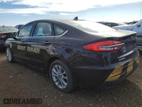 2020 Ford Fusion Hybrid SEL with VIN 3FA6P0MU4LR162162, listed as a Copart auction lot 83429844 with 85,380 mi miles and Salvage Title. Bid and sale history available at carsss.com. Image 2.
