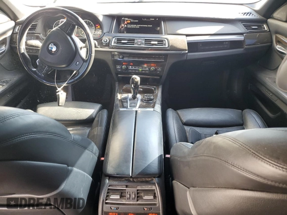 2015 BMW 7 Series 750Li with VIN WBAYE8C54FD780710, listed as a Copart auction lot 50499865 with 101,539 mi miles and Clean Title. Bid and sale history available at carsss.com. Image 8.