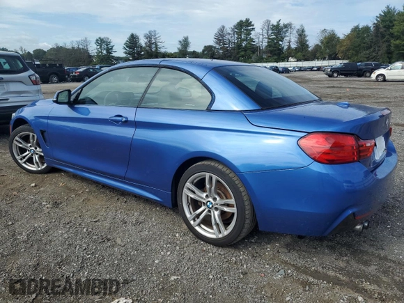 2014 BMW 4 Series 428i xDrive with VIN WBA3T1C59EPS98139, listed as a Copart auction lot 71544564 with 75,638 mi miles and Salvage Title. Bid and sale history available at carsss.com. Image 2.