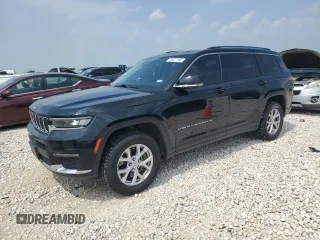 2021 Jeep Grand Cherokee Limited with VIN 1C4RJKBG4M8107358, listed as a Copart auction lot 55227195 with 91,720 mi miles and Clean title. Bid and sale history available at DreamBid. Image 1.