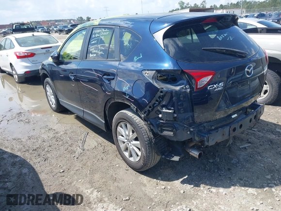 2016 Mazda CX-5 Touring with VIN JM3KE4CY0G0916908, listed as a IAAI auction lot 41848823 with 53,255 mi miles. Bid and sale history available at carsss.com. Image 3.