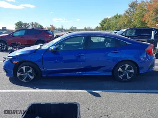 2021 Honda Civic Sedan LX with VIN 2HGFC2F69MH506308, listed as a IAAI auction lot 40560964 with 23,397 mi miles. Bid and sale history available at carsss.com. Image 14.