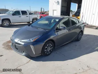 2019 Toyota Prius LE with VIN JTDL9RFUXK3012952, listed as a IAAI auction lot 41134169 with 76,125 mi miles. Bid and sale history available at carsss.com. Image 17.