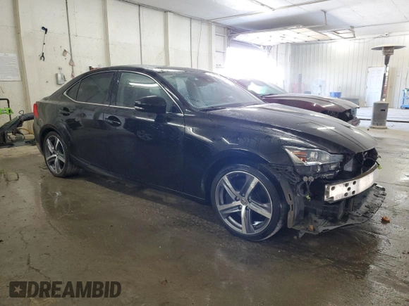 2020 Lexus IS 300 with VIN JTHDA1D2XL5107157, listed as a Copart auction lot 80091224 with 64,545 mi miles and Salvage title. Bid and sale history available at DreamBid. Image 4.
