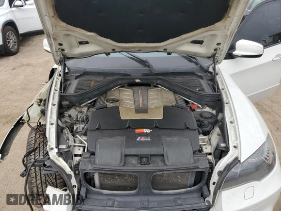 2010 BMW X5 M with VIN 5YMGY0C55ALK25665, listed as a Copart auction lot 82820384 with 118,956 mi miles and Salvage Title. Bid and sale history available at carsss.com. Image 12.