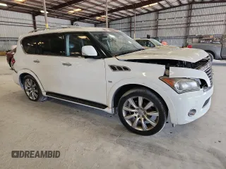 2014 Infiniti QX80 с VIN JN8AZ2ND8E9750836, выставлен на аукционе Copart как лот 62141075 с пробегом 182 317 миль миль и Чистый • Clean title. История ставок и продаж доступна на DreamBid. Изображение 4.