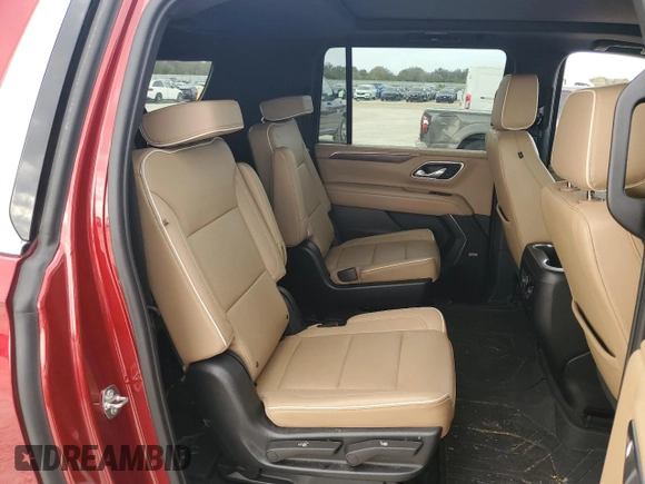 2023 Chevrolet Suburban Premier with VIN 1GNSKFKT2PR309933, listed as a Copart auction lot 79028294 with Not Provided miles and Salvage Title. Bid and sale history available at DreamBid. Image 10.