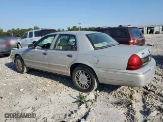 2009 Mercury Grand Marquis LS with VIN 2MEHM75V19X616257, listed as a Copart auction lot 72644514 with 121,415 mi miles and Salvage Title. Bid and sale history available at carsss.com. Image 2.