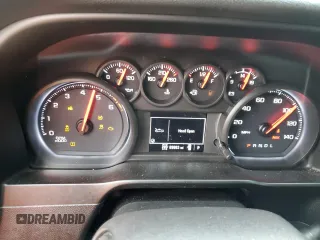 2020 Chevrolet Silverado 1500 Work Truck with VIN 3GCPYAEH0LG271443, listed as a Copart auction lot 71291924 with 89,963 mi miles and Salvage Title. Bid and sale history available at DreamBid. Image 9.