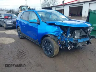 2024 Chevrolet Equinox RS with VIN 3GNAXMEG6RS152259, listed as a IAAI auction lot 41644898 with 39,115 mi miles and . Bid and sale history available at DreamBid. Image 1.