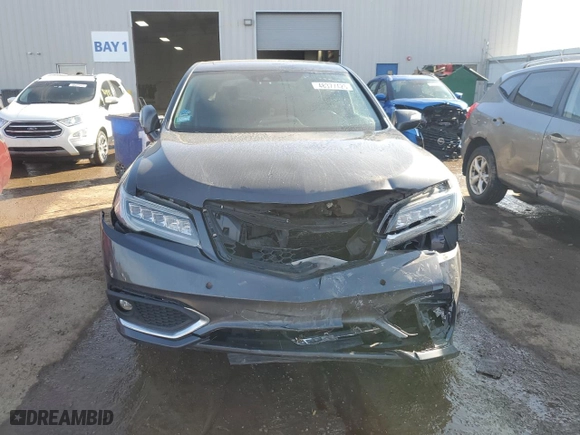 2016 Acura RDX Advance Pkg with VIN 5J8TB4H77GL022331, listed as a Copart auction lot 48377425 with 107,367 mi miles and Salvage Title. Bid and sale history available at carsss.com. Image 5.