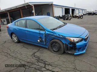 2020 Subaru Impreza with VIN 4S3GKAB64L3610177, listed as a Copart auction lot 54890585 with 14,256 mi miles and Salvage title. Bid and sale history available at DreamBid. Image 4.
