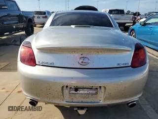 2005 Lexus SC with VIN JTHFN48Y550065333, listed as a Copart auction lot 73797874 with Not Provided miles and Salvage Title. Bid and sale history available at carsss.com. Image 6.