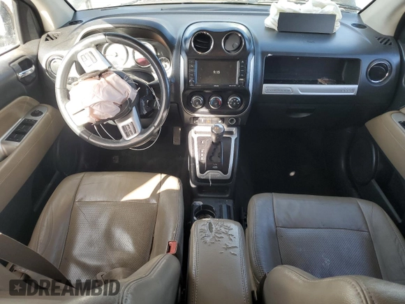 2015 Jeep Compass High Altitude Edition with VIN 1C4NJCEA4FD156906, listed as a Copart auction lot 46738555 with 154,018 mi miles and Salvage Title. Bid and sale history available at carsss.com. Image 8.