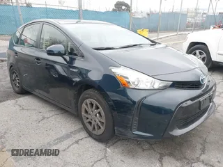 2017 Toyota Prius v Two with VIN JTDZN3EU2HJ061734, listed as a IAAI auction lot 41517072 with 99,294 mi miles. Bid and sale history available at carsss.com. Image 1.