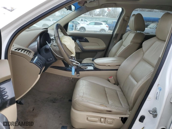 2007 Acura MDX Tech Pkg with VIN 2HNYD28357H533009, listed as a Copart auction lot 45900155 with 196,028 mi miles and Salvage Title. Bid and sale history available at carsss.com. Image 7.