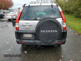 2005 Honda CR-V EX with VIN SHSRD788X5U323021, listed as a Copart auction lot 76485714 with 152,794 mi miles and Salvage Title. Bid and sale history available at carsss.com. Image 6.