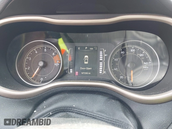 2016 Jeep Cherokee Sport with VIN 1C4PJMAB1GW218412, listed as a IAAI auction lot 41909027 with 167,206 mi miles. Bid and sale history available at carsss.com. Image 7.