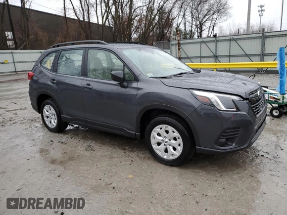 2023 Subaru Forester with VIN JF2SKACC0PH545143, listed as a Copart auction lot 85953864 with 22,874 mi miles and Salvage title. Bid and sale history available at DreamBid. Image 4.