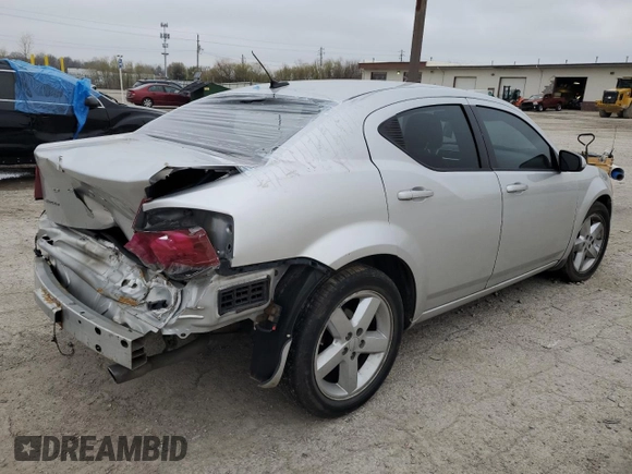 2011 Dodge Avenger Lux with VIN 1B3BD2FGXBN572343, listed as a Copart auction lot 52746035 with Not Provided miles and Salvage Title. Bid and sale history available at carsss.com. Image 3.