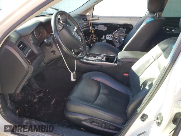 2018 Infiniti Q70 Luxe with VIN JN1BY1AR2JM220015, listed as a Copart auction lot 86657254 with 120,172 mi miles and Salvage title. Bid and sale history available at DreamBid. Image 7.