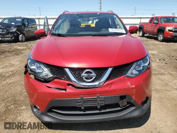 2017 Nissan Rogue SL with VIN JN1BJ1CRXHW125914, listed as a Copart auction lot 58309915 with 49,193 mi miles and Salvage title. Bid and sale history available at DreamBid. Image 5.
