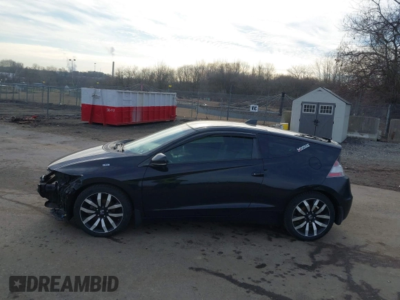 2011 Honda CR-Z EX with VIN JHMZF1D62BS000890, listed as a IAAI auction lot 41651835 with 182,348 mi miles. Bid and sale history available at carsss.com. Image 14.