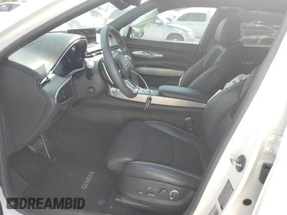 2022 Genesis GV70 2.5T with VIN KMUMADTB0NU058027, listed as a Copart auction lot 53203315 with 45,903 mi miles and Non repairable. Bid and sale history available at DreamBid. Image 7.
