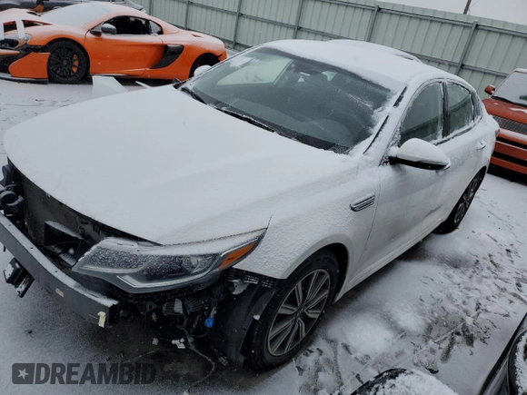 2020 Kia Optima EX Premium with VIN 5XXGU4L15LG413887, listed as a Copart auction lot 42337615 with 64,154 mi miles and Salvage Title. Bid and sale history available at carsss.com. Image 1.