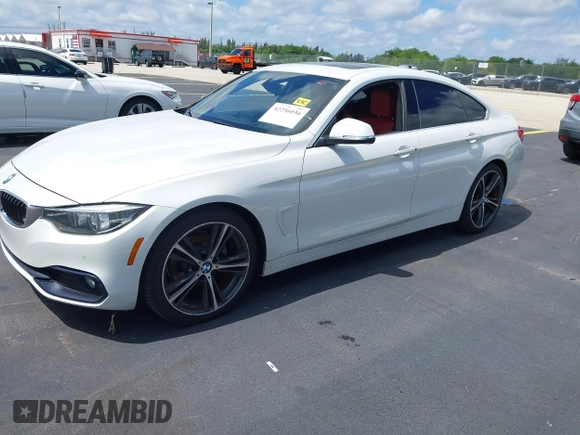 2018 BMW 4 Series 430i with VIN WBA4J1C5XJBG78451, listed as a IAAI auction lot 42256036 with 103,289 mi miles and . Bid and sale history available at DreamBid. Image 18.