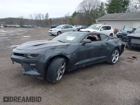 2018 Chevrolet Camaro 1SS with VIN 1G1FF1R76J0112083, listed as a IAAI auction lot 41963355 with 44,548 mi miles and . Bid and sale history available at DreamBid. Image 2.