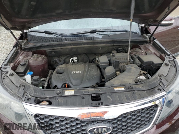 2012 Kia Sorento LX with VIN 5XYKTDA60CG239976, listed as a Copart auction lot 51250855 with 91,015 mi miles and Salvage Title. Bid and sale history available at carsss.com. Image 12.