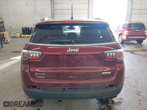 2021 Jeep Compass Altitude z VIN 3C4NJDBB0MT552227, wystawiony jako IAAI lot #41731839 z przebiegiem 34 453 mil mil oraz . Historia ofert i sprzedaży dostępna na DreamBid. Obrazek 17.