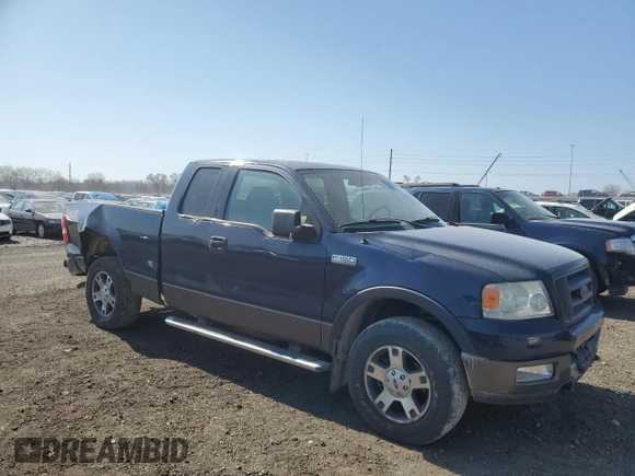 2004 Ford F-150 XLT with VIN 1FTPX14564FA27695, listed as a Copart auction lot 50706625 with 192,867 mi miles and Salvage Title. Bid and sale history available at carsss.com. Image 4.