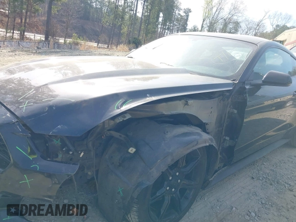 2017 Ford Mustang V6 with VIN 1FA6P8AMXH5342548, listed as a IAAI auction lot 41889214 with 89,960 mi miles and . Bid and sale history available at carsss.com. Image 6.