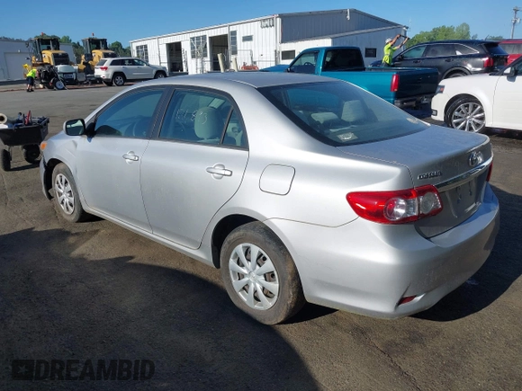 2011 Toyota Corolla L with VIN 2T1BU4EE9BC713402, listed as a IAAI auction lot 42044806 with 121,894 mi miles. Bid and sale history available at carsss.com. Image 3.