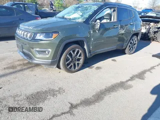 2021 Jeep Compass Limited with VIN 3C4NJDCB7MT599950, listed as a IAAI auction lot 41879491 with 67,282 mi miles and . Bid and sale history available at carsss.com. Image 17.
