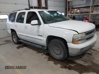 2001 Chevrolet Tahoe LS z VIN 1GNEC13T81J165371, wystawiony jako IAAI lot #41547888 z przebiegiem Nie podano mil oraz . Historia ofert i sprzedaży dostępna na DreamBid. Obrazek 1.