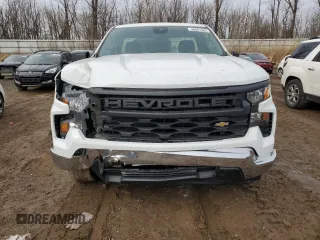 2023 Chevrolet Silverado 1500 Work Truck with VIN 3GCNAAEDXPG293304, listed as a Copart auction lot 46691305 with 35,049 mi miles and Salvage Title. Bid and sale history available at carsss.com. Image 5.