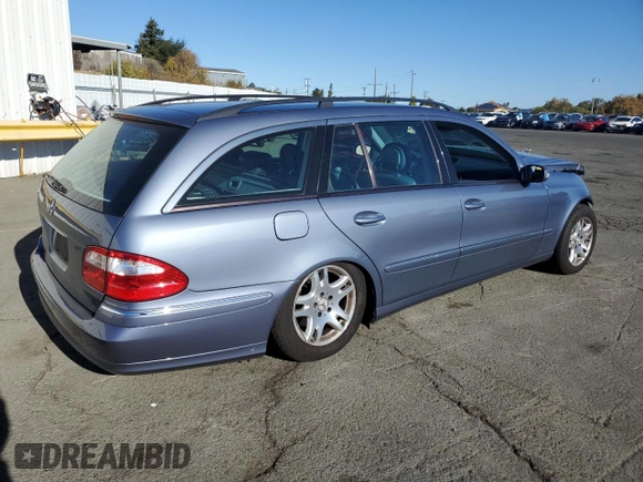2004 Mercedes-Benz E 320 with VIN WDBUH65J84A384087, listed as a Copart auction lot 79198764 with 206,500 mi miles and Salvage Title. Bid and sale history available at DreamBid. Image 3.