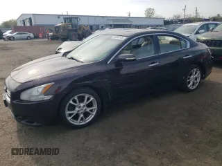 2013 Nissan Maxima SV with VIN 1N4AA5AP8DC820217, listed as a Copart auction lot 54368745 with 169,921 mi miles and Salvage Title. Bid and sale history available at DreamBid. Image 1.